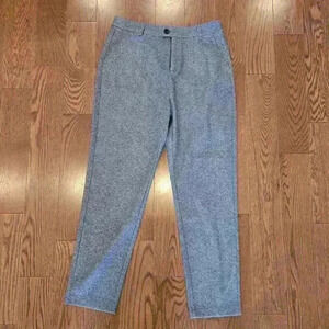 AHA Women's Herringbone Harem Suit Pants ,Size L